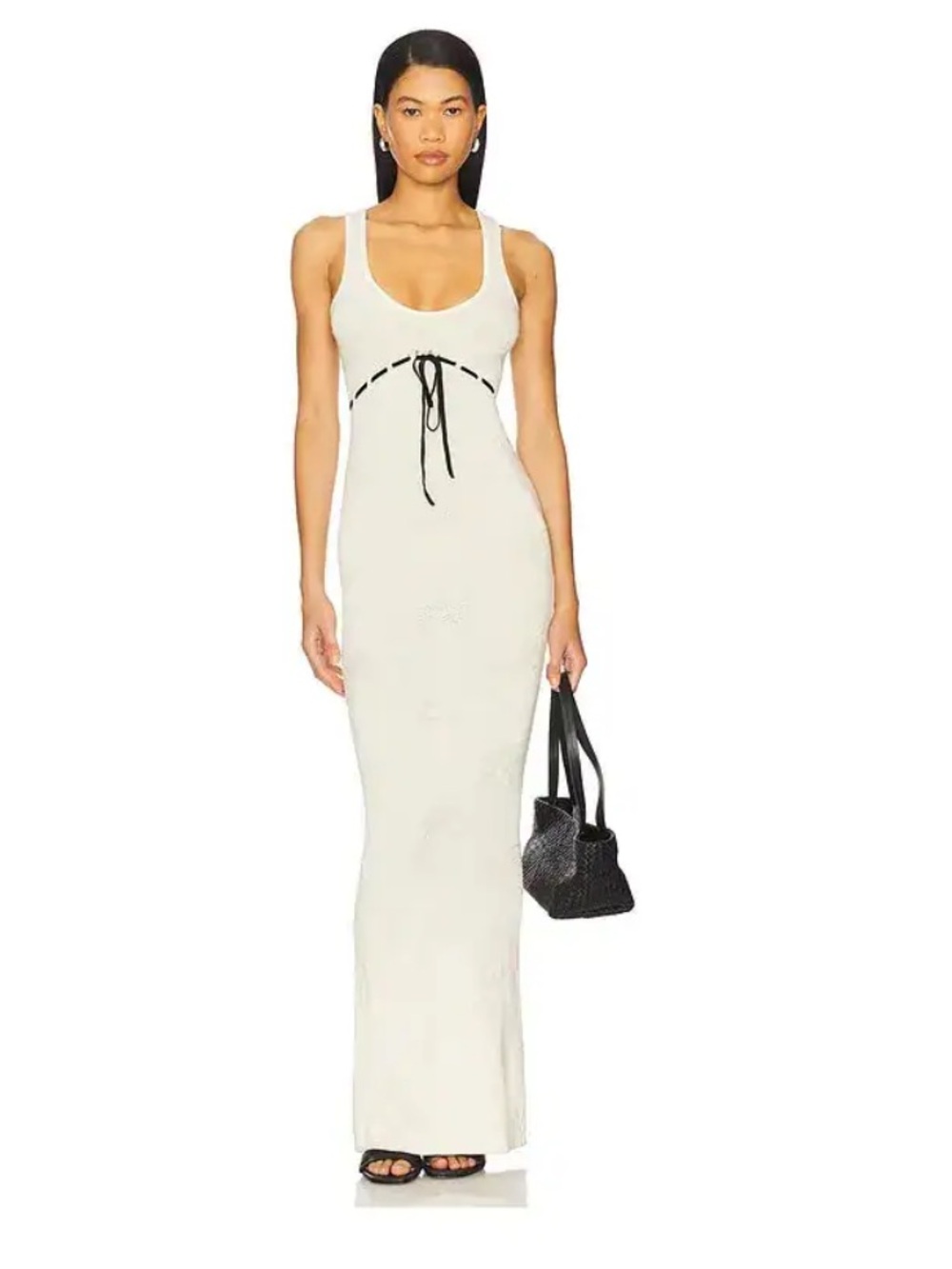 NWT Asta Resort Revolve Isadora Maxi Dress - Ivory -  XS